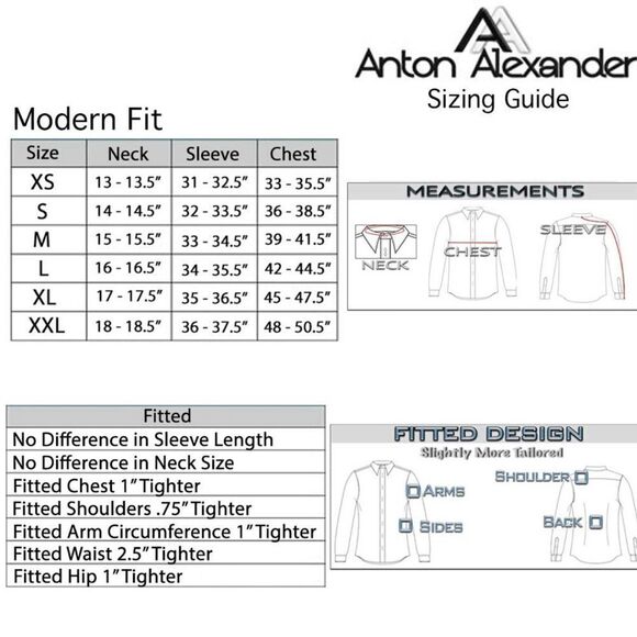 Anton Alexander Bright Red With Black French Cuff Dress Shirt Button Up Size M - Picture 13 of 13